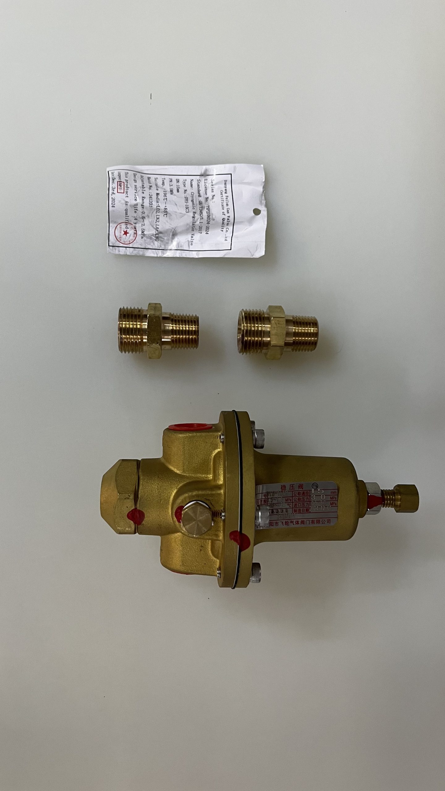 Regulador 3/4 8-16 bar inox